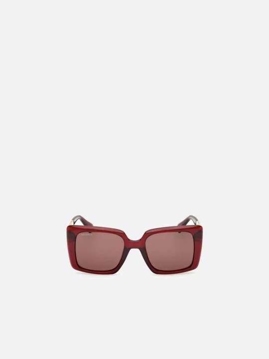 Foto van product MAX&Co. Zonnebril 'Max &co MO0134 Shiny dark red / 20 / 140 Women Sunglasses' rood