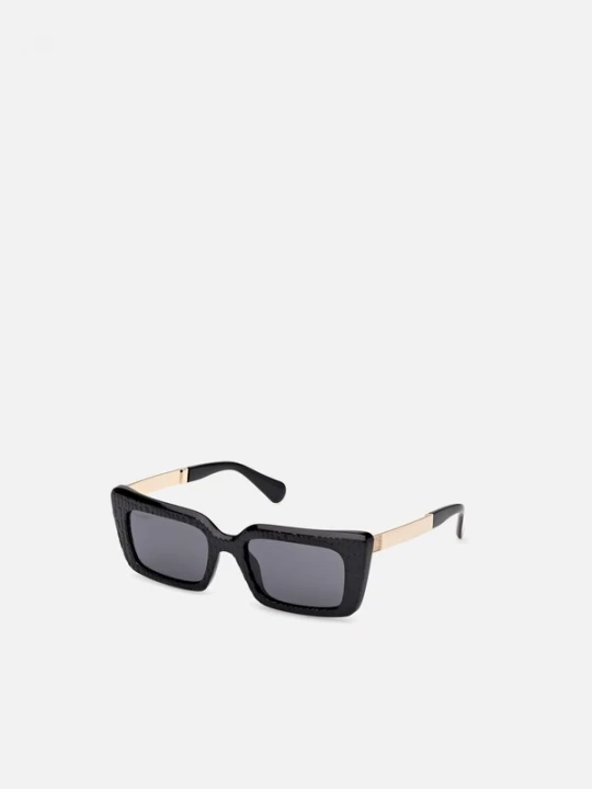 Foto van product MAX&Co. Zonnebril 'Max &co MO0143 Shiny light green / 19 / 140 Women Sunglasses' zwart
