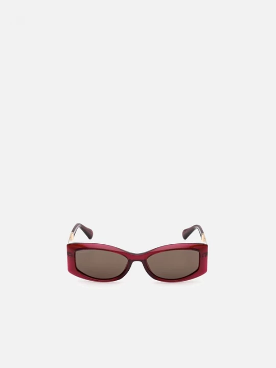 Foto van product MAX&Co. Zonnebril 'Max &co MO0144 Shiny light blue / 17 / 140 Women Sunglasses' rood