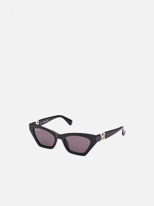 Foto van product Max Mara Zonnebril 'Maxmara MM0057 Shiny black / 19 / 140 Women Sunglasses' zwart