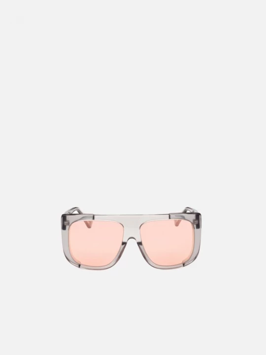Foto van product Max Mara Zonnebril 'Maxmara MM0073 Shiny grey / 15 / 135 Women Sunglasses' grijs