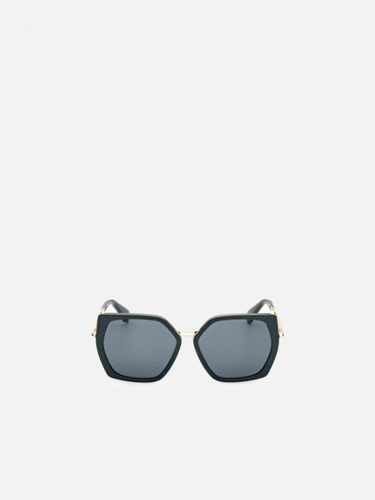 Foto van product Max Mara Zonnebril 'Maxmara MM0136 Shiny dark green / 14 / 140 Women Sunglasses' groen