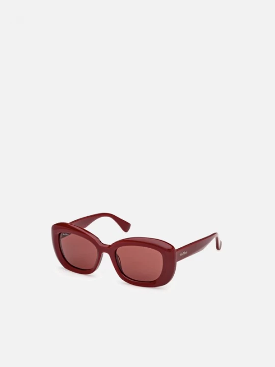Foto van product Max Mara Zonnebril 'Maxmara MM0170 Green horn / 19 / 140 Women Sunglasses' rood