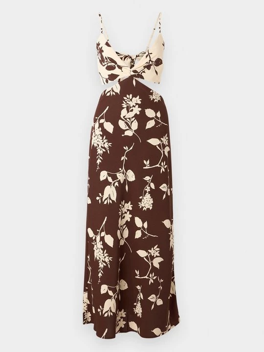 Foto van product Maxi-jurk Abercrombie & Fitch bruin