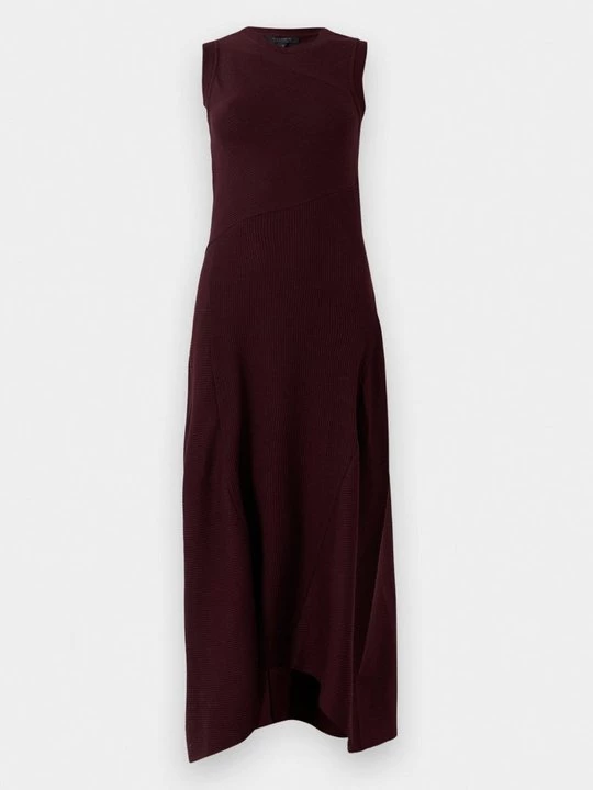 Foto van product Maxi-jurk AllSaints bordeauxrood