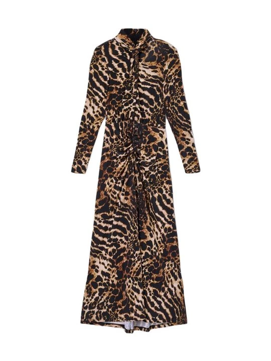 Foto van product Maxi-jurk AllSaints bruin