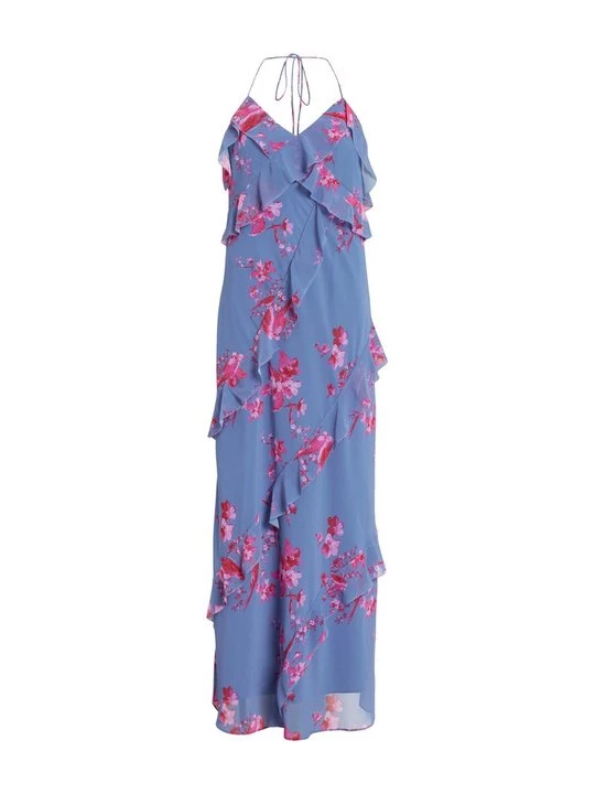 Foto van product Maxi-jurk AllSaints donkerroze