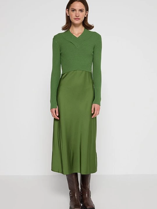 Foto van product Maxi-jurk AllSaints groen