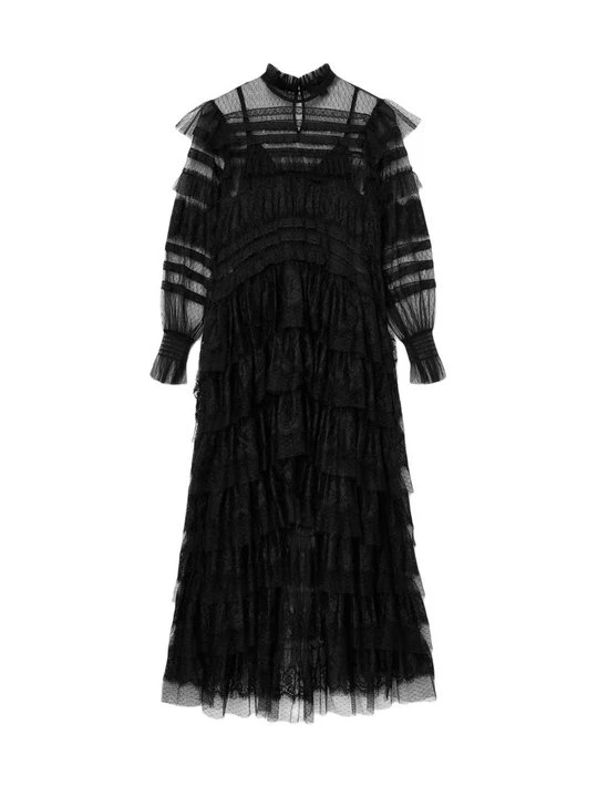 Foto van product Maxi-jurk AllSaints zwart
