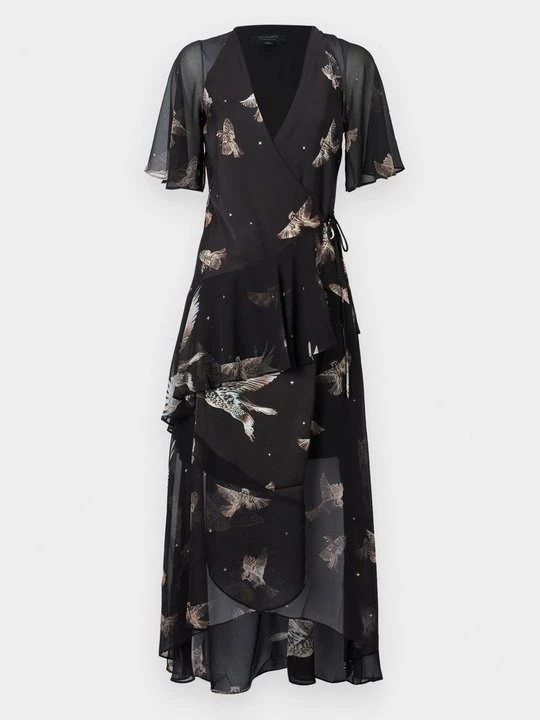 Foto van product Maxi-jurk AllSaints zwart