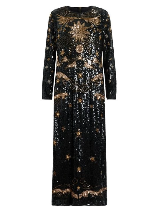 Foto van product Maxi-jurk AllSaints zwart