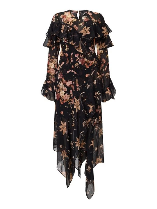 Foto van product Maxi-jurk AllSaints zwart