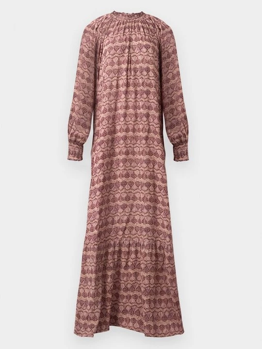 Foto van product Maxi-jurk Antik Batik paars