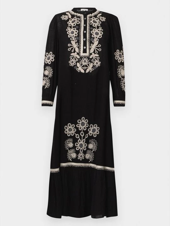Foto van product Maxi-jurk Antik Batik zwart