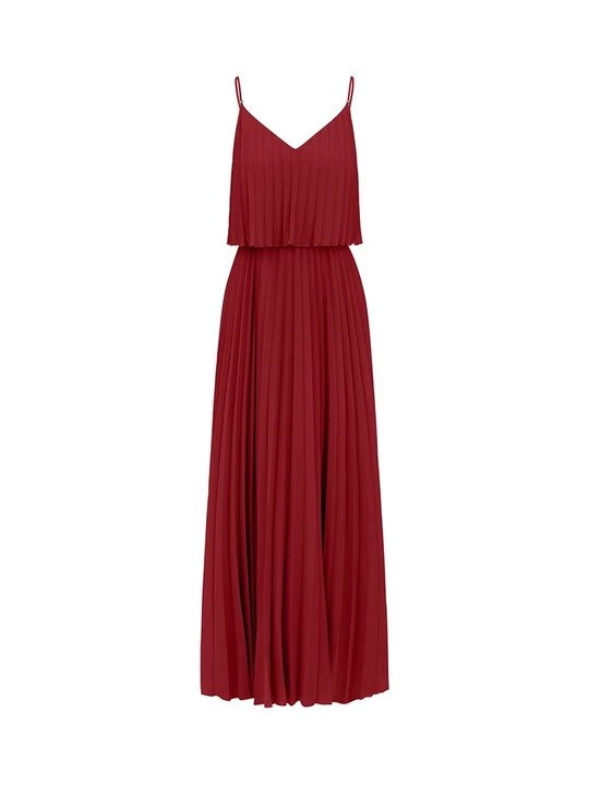 Foto van product Maxi-jurk Apart Glamour bordeauxrood