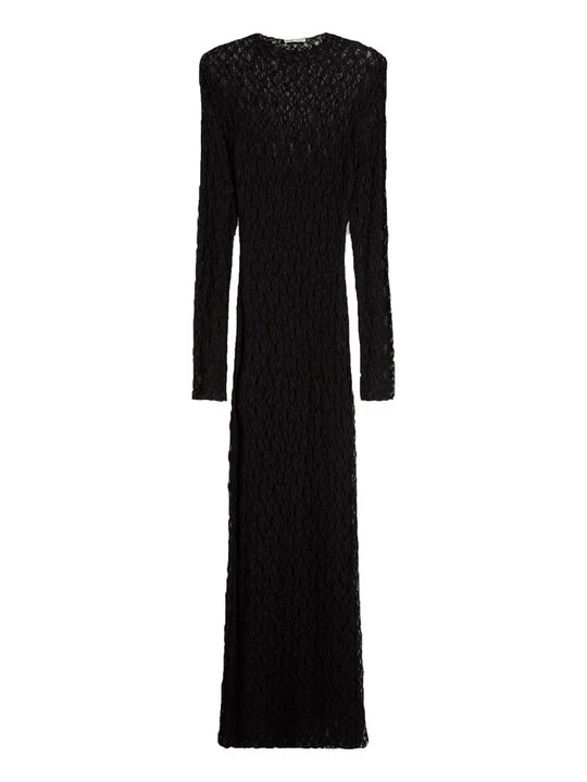 Foto van product Maxi-jurk Bershka zwart