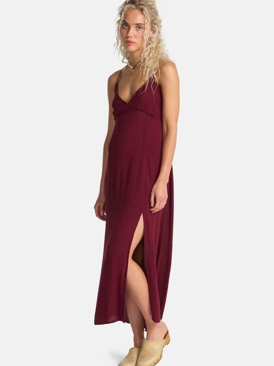 Foto van product Maxi-jurk Billabong donkerrood