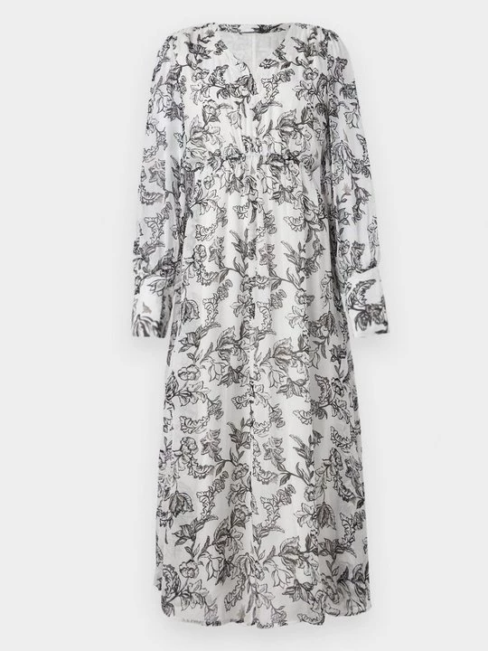Foto van product Maxi-jurk Bruuns Bazaar wit