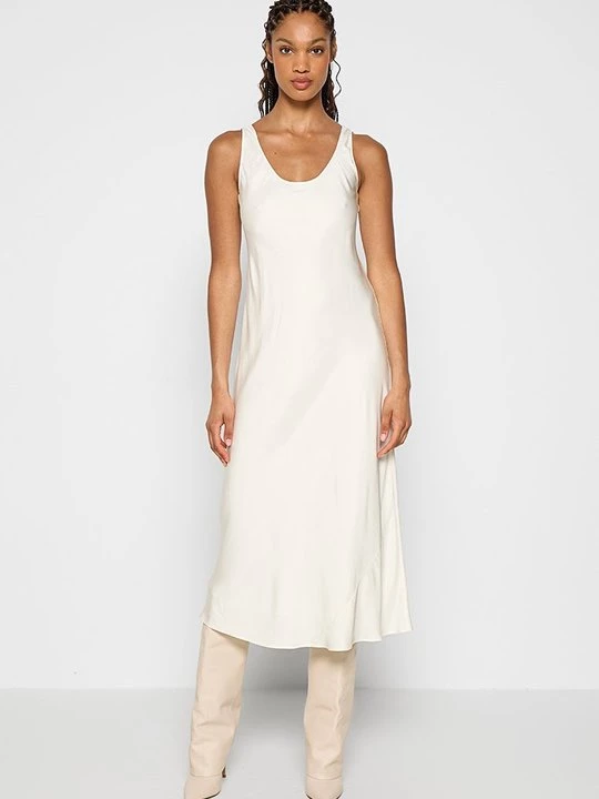 Foto van product Maxi-jurk Calvin Klein crème