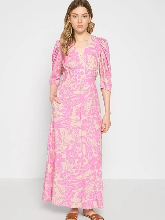 Foto van product Maxi-jurk Closet donkerroze