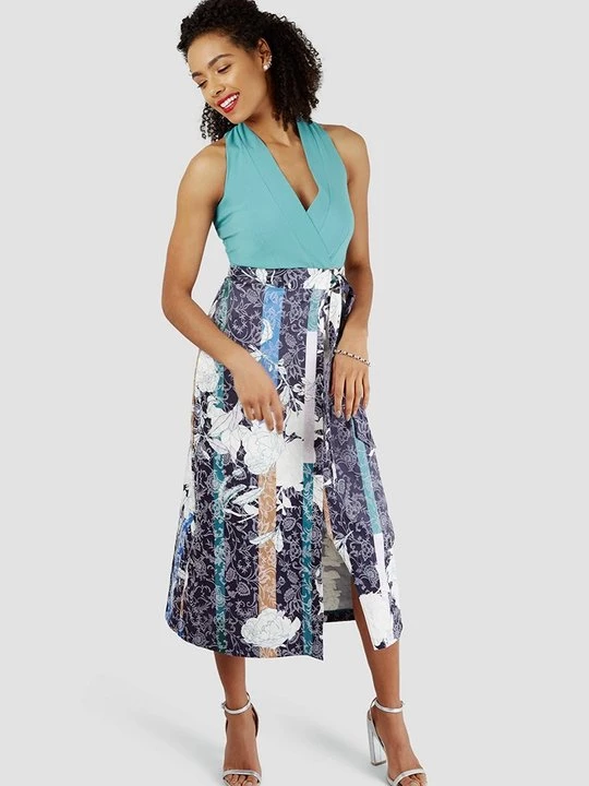 Foto van product Maxi-jurk Closet lichtblauw