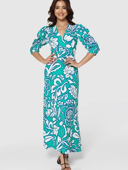 Foto van product Maxi-jurk Closet turquoise
