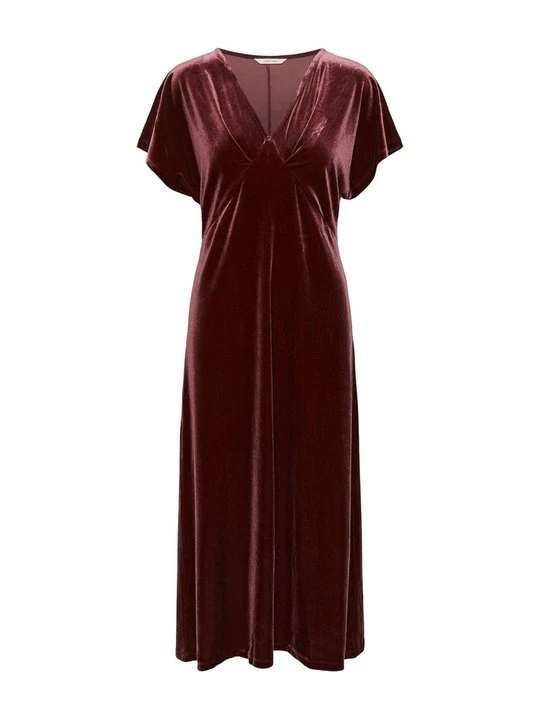 Foto van product Maxi-jurk Cream donkerrood
