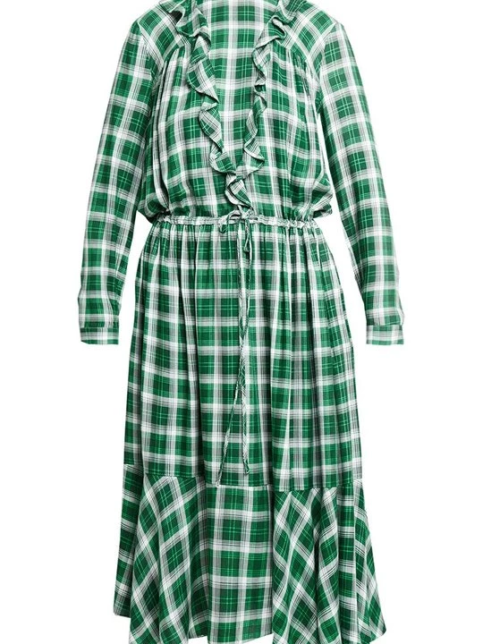 Foto van product Maxi-jurk Custommade groen