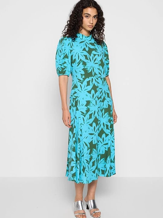 Foto van product Maxi-jurk Diane Von Furstenberg turquoise