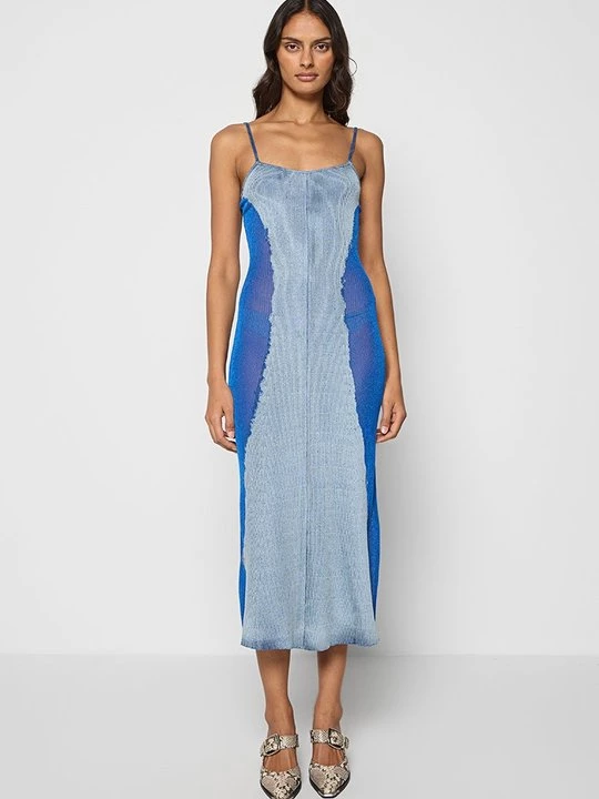 Foto van product Maxi-jurk Diesel blauw
