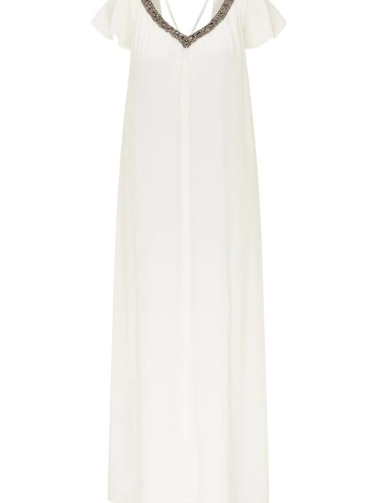 Foto van product Maxi-jurk Dreimaster wit