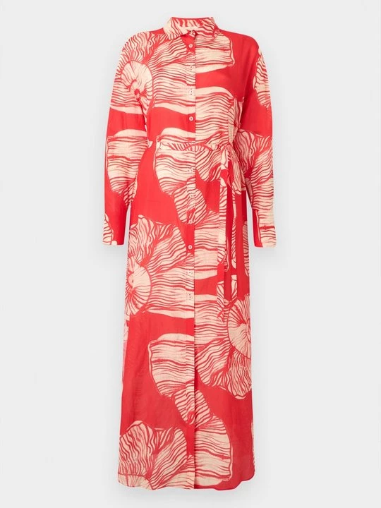 Foto van product Maxi-jurk Fabienne Chapot koraalrood