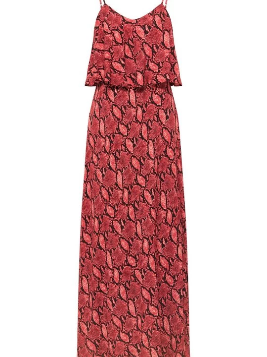 Foto van product Maxi-jurk Faina rood
