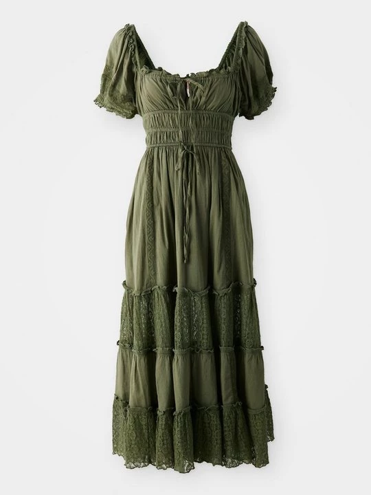 Foto van product Maxi-jurk Free People groen