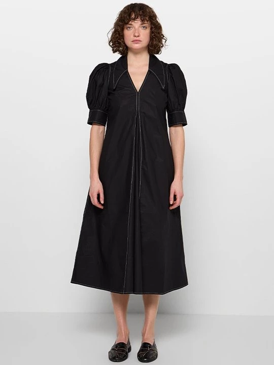 Foto van product Maxi-jurk Ganni zwart