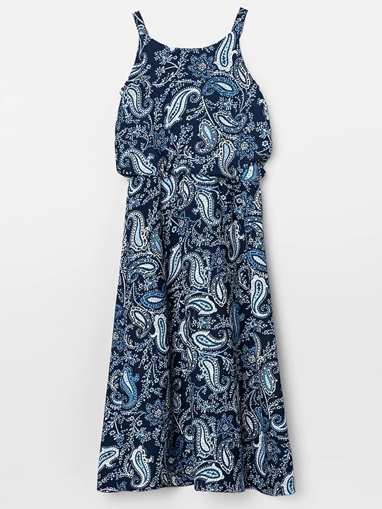 Foto van product Maxi-jurk Happy Girls donkerblauw