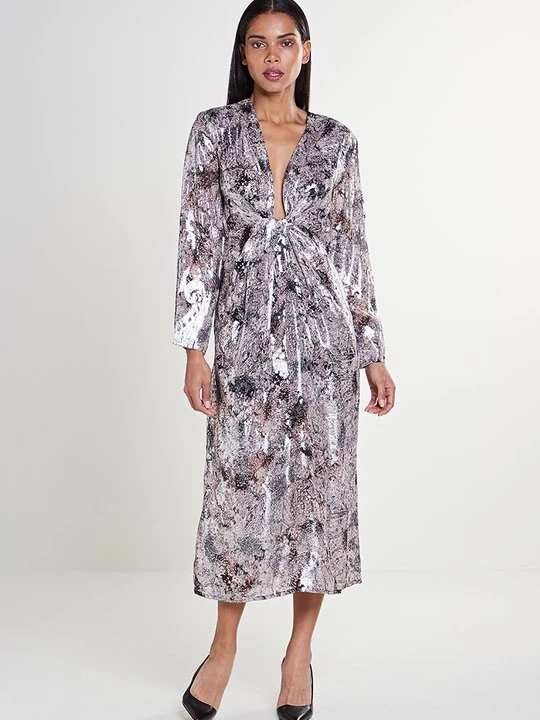 Foto van product Maxi-jurk IRO grijs