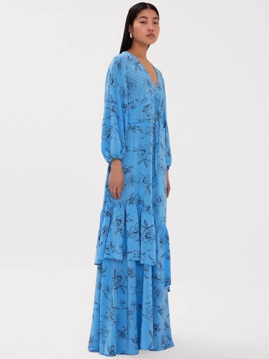 Foto van product Maxi-jurk IVY & OAK blauw
