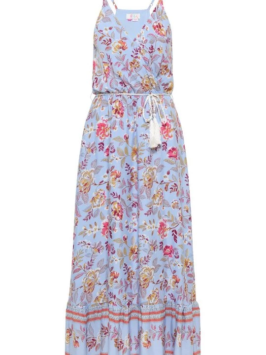 Foto van product Maxi-jurk IZIA lichtblauw