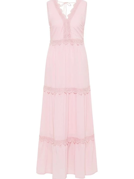 Foto van product Maxi-jurk IZIA roze