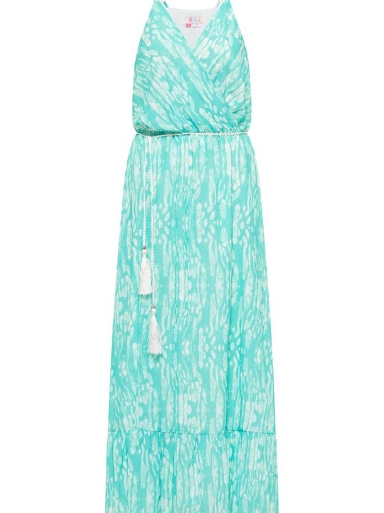 Foto van product Maxi-jurk IZIA turquoise