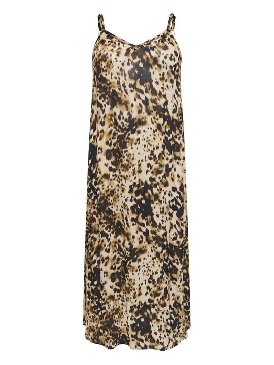 Foto van product Maxi-jurk Kaffe bruin