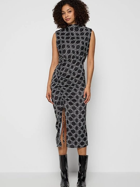 Foto van product Maxi-jurk KARL LAGERFELD zwart