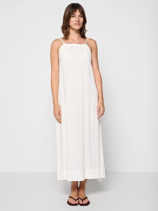 Foto van product Maxi-jurk Le Jardin du Lin wit