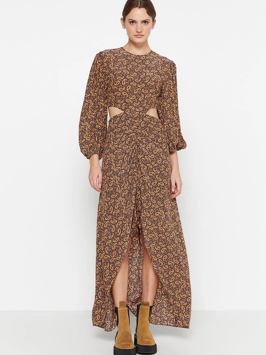 Foto van product Maxi-jurk Maje bruin