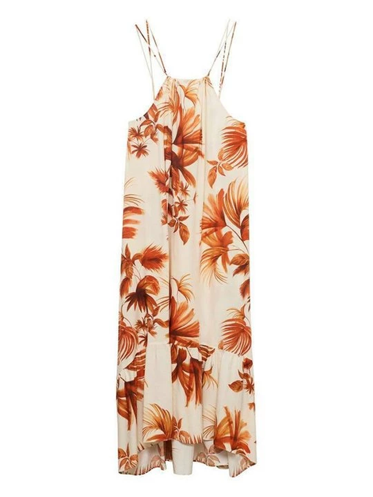 Foto van product Maxi-jurk Mango bruin