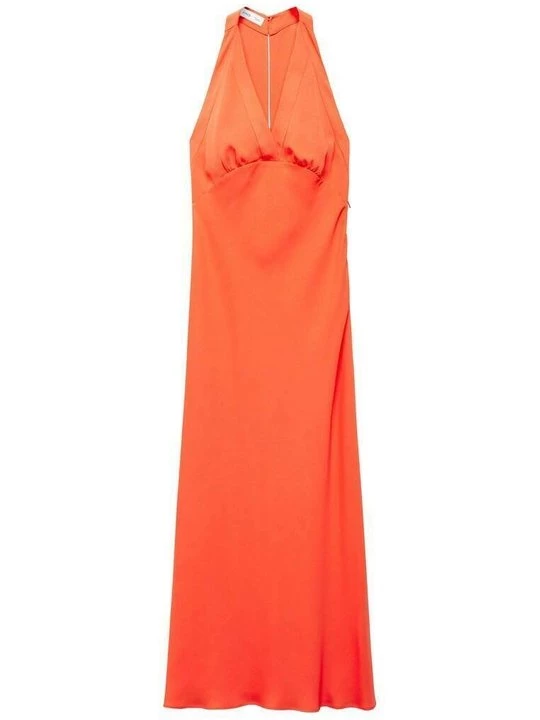 Foto van product Maxi-jurk Mango oranje