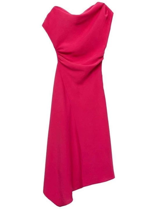 Foto van product Maxi-jurk Mango roze