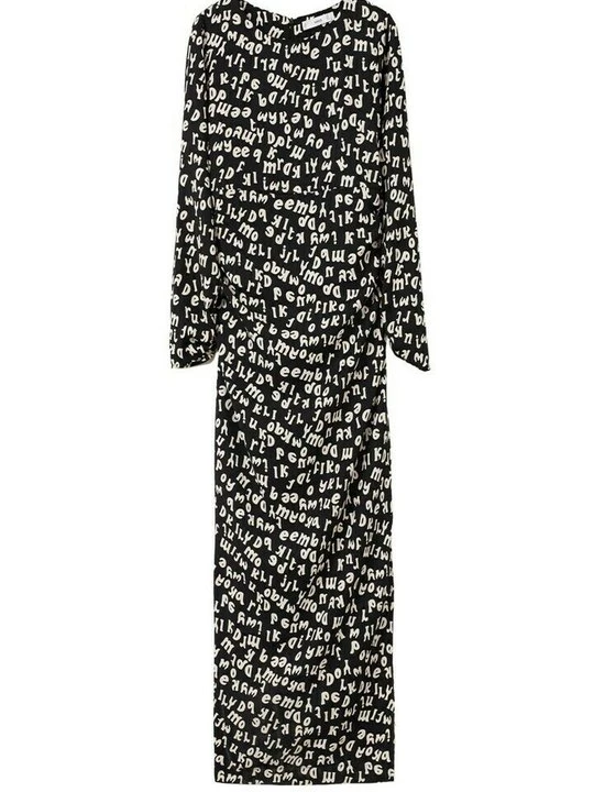 Foto van product Maxi-jurk Mango zwart