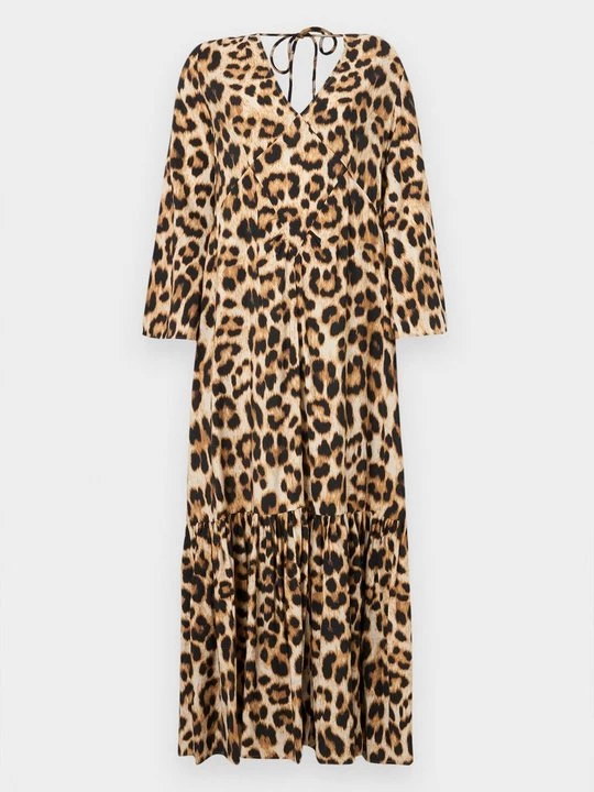 Foto van product Maxi-jurk MUNTHE bruin